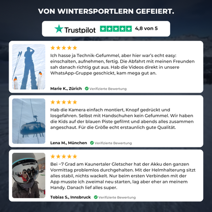 Kundenbewertungen zur Povino POV Vision von Skifahrern